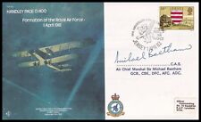 ACM SIR MICHAEL BEETHAM GCB CBE DFC AFC Signed RAF B4c Handley Page Bomber Cover picture