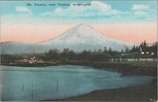 Mt. Tacoma near Tacoma, Washington State Snow Capped c1910s Postcard UNP 8113.1 picture