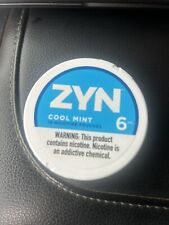 Quantity 10 Zyn Cans Unused QR Codes On Back picture