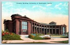 Vintage Postcard Forestry Building University Of Washington Seattle, Washington picture