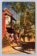 Columbia CA-California, Famous Early Mining Town, Vintage Souvenir Postcard picture