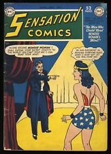 Sensation Comics #93 VG+ 4.5 Wonder Woman Appearance DC Comics 1949 picture