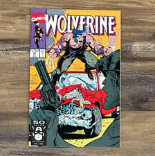 Wolverine #47 (Marvel, 1988) 1st Ongoing Solo Series X-Men Patch Logan picture