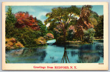 Postcard Scenic Greetings from Redford, NY H21 picture