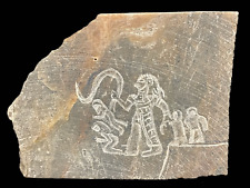 CIRCA NEAR EASTERN ASSYRIAN STONE PLAQUE DEPICTING A HUNTER  2500BC picture