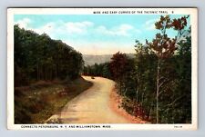 Petersburg NY-New York, Wide and Easy Curves Taconic Trail, Vintage Postcard picture