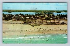 Riviera Beach FL-Florida, Birds Eye View Singer Island, Vintage c1965 Postcard picture