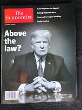 Trump THE Economist MAGAZINE August 2018 