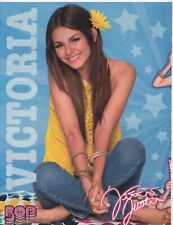 Victoria Justice barefoot pinup Miley Cyrus Nick Jonas Nathan Kress Cody Simpson picture