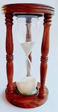 Wooden Big Sand Timer Vintage Nautical Hour Glass for Home Decor 60 Minutes 12