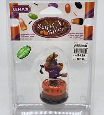 Lemax Gingerwitch With Croissant Moon Sugar Spice Halloween Village Figure 52005 picture