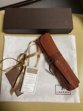 Tsuchiya bag roll pen case stove orange #620567 picture
