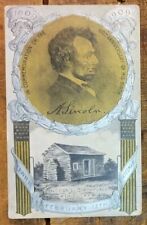 Abraham Lincoln, 100th Anniversary of Birth - Embossed - 1907-1915 Postcard picture