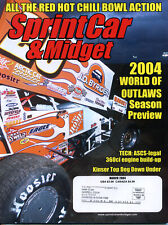 March 2004 Sprint Car & Midget Magazine 2004 WOO Season Preview Box 605 picture