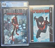 Ultimate Fallout #4 CGC 9.0 + All-New Spider-man 1 1st Appearance  Miles Morales picture