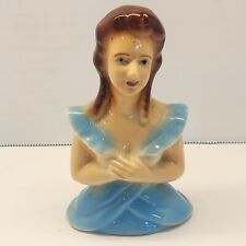 Vintage Bust Figurine Victorian Lady picture