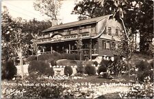 RPPC Rainbow Inn, Lagrange, Elkhart, Indiana- 1934 Photo Postcard- Elster Photo picture