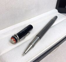 Luxury Snake Series Black Silver Grid Color 0.7mm Rollerball Pen NO BOX picture