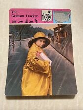 1979 panarizon the graham cracker card laminated picture