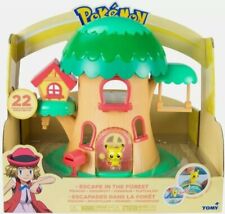 Pokemon Petite Pals Party Garden Treehouse Escape in the Forest Playset Pikachu  picture