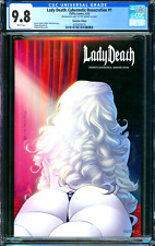 Lady Death Cybernetic Desecration #1 Ortiz Sunnyside Ed. Coffin CGC 9.8 /100 picture