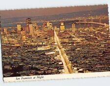Postcard San Francisco at Night San Francisco California USA picture
