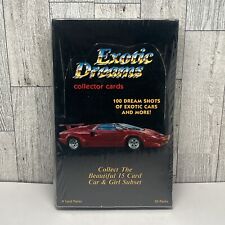 1992 Exotic Dreams Trading Cards - Factory Sealed Box of 36 Unopened Packs picture