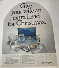 1969 Lady Remington Print Ad: 