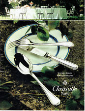 1994 Christofle Advertising 088 Advertising Cutlery Oceana Porcelain Rubanea picture
