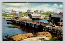 Peggy's Cove-Nova Scotia, Panoramic View Peggy's Cove, Antique Vintage Postcard picture