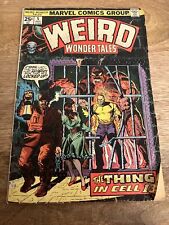 WEIRD WONDER TALES MARVEL COMICS ISSUE# 5 Comic Book VNTG (1974)  picture