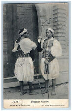 Egypt Postcard Egyptian Runners 1905 St. Louis Exposition Antique Posted picture