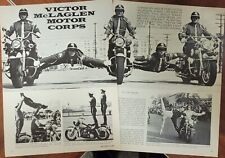 1968 Victor McLaglen Motor Corps 3p Parade Show Article picture