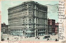 Postcard 1905 San Francisco Flood Building Baldwin Hotel Market Powell Street CA picture
