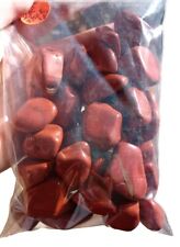 🔥 RED JASPER TUMBLED STONES 32PC LOT 375GR MINERAL DISPLAY LAPIDARY  picture