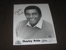 CHARLEY PRIDE   SIGNED 8 X 10  PSA AUTHENTIC PHOTO MUSIC picture