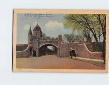 Postcard St. Louis Gate Quebec Canada picture