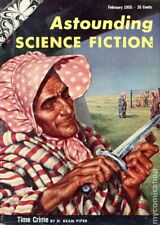 Astounding Science Fiction Pulp / Digest Feb 1955 Vol. 54 #6 VG Stock Image picture