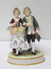Vintage Bock Wallendorf Germany Porcelain Figurine Young Couple Walking picture