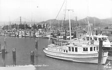 Postcard RPPC California San Francisco Yacht Harbor Pictorial 1940s 23-3721 picture