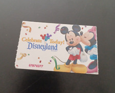 Disneyland 3 Day Used Ticket 2010-A11 picture