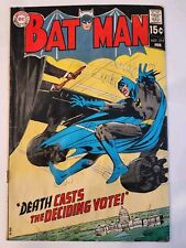 Batman #219, Feb 1970, Neal Adams Cover DC Comics Lower Grade picture