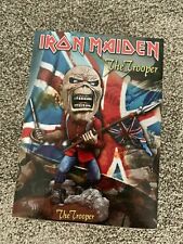 Neca Iron Maiden Eddie The Trooper Rock Head Knocker Figure NEW picture