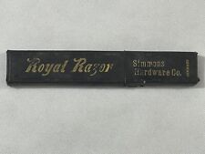 Vintage Royal Straight Razor Keen Kutter Stainless Steel By Simmons Hardware Co picture
