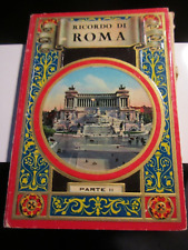 VINTAGE RICORDO DI ROMA BOOKLET WITH PHOTOGRAPHS ALL LOOSE- BBA-45 picture