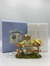 Cherished Teddies 4051516 Gwyn I Would Jump Any Fence For You Bear Figurine picture