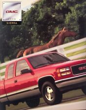 1998 GMC Sierra SL SLE SLT 36-Page Pickup Truck Deluxe Sales Brochure picture