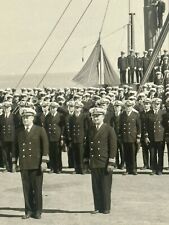 RPPC Postcard WWII San Mateo CA US Merchant Marine Cadet Mail Describes Photo picture