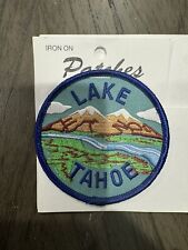 Lake Tahoe  Iron On Patch - 3 Inch.  FAST SHIPPING picture