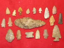 Authentic Native American artifact  arrowhead 19) Missouri artifacts points BN71 picture